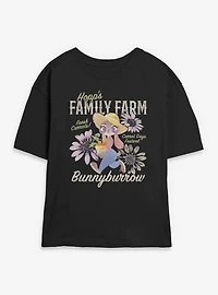 Disney Pixar Zootopia Family Farm Womens Skimmer Tee
