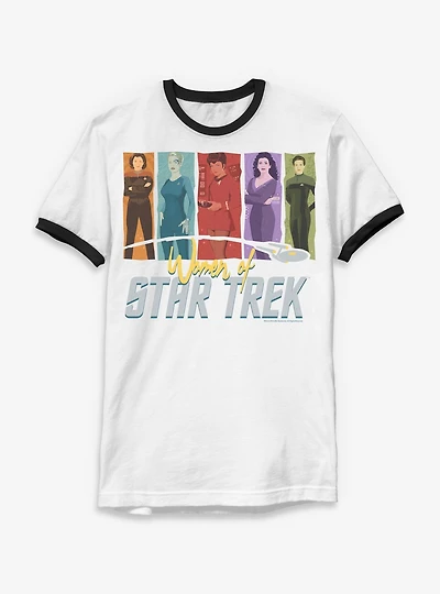 Star Trek Women Of Ringer T-Shirt