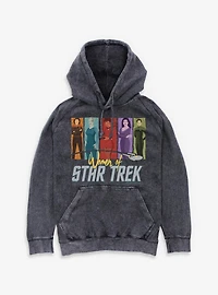 Star Trek Women Of Mineral Wash Hoodie