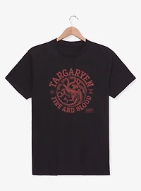 Game Of Thrones Collegiate Targaryen T-Shirt
