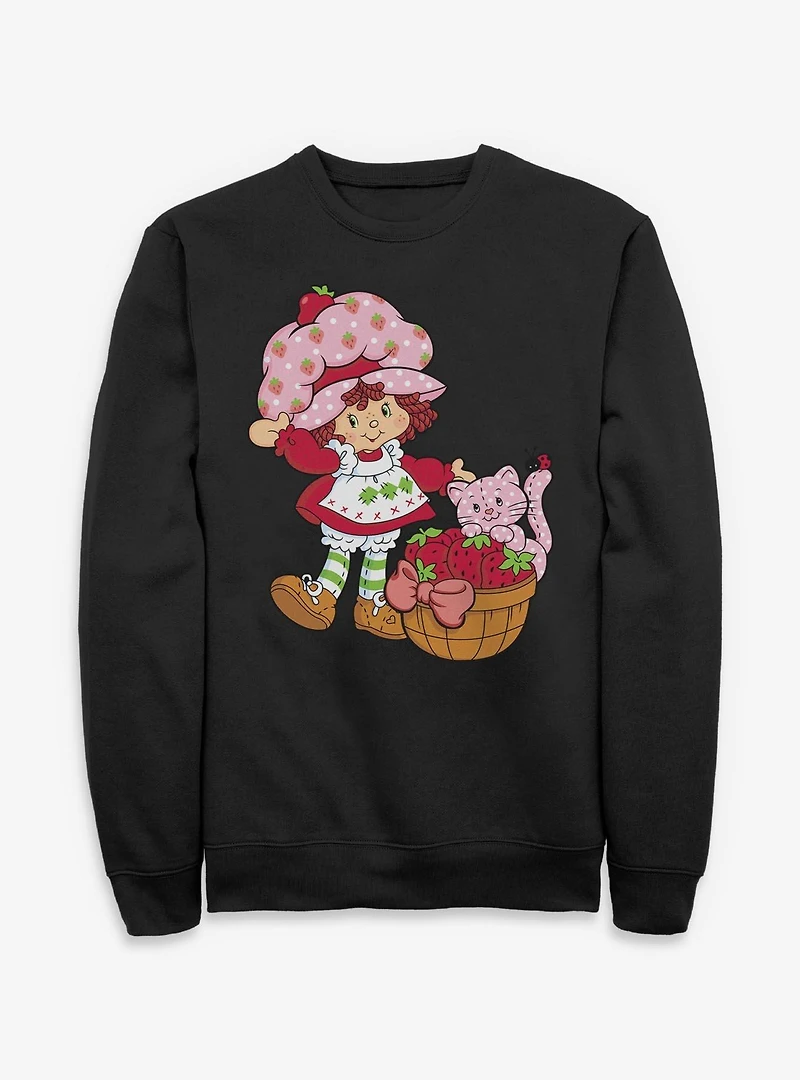 Strawberry Shortcake Custard Basket Sweatshirt