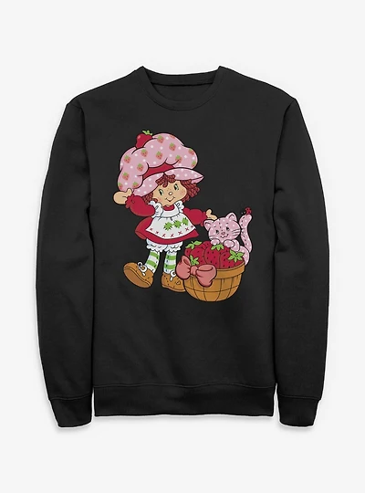 Strawberry Shortcake Custard Basket Sweatshirt