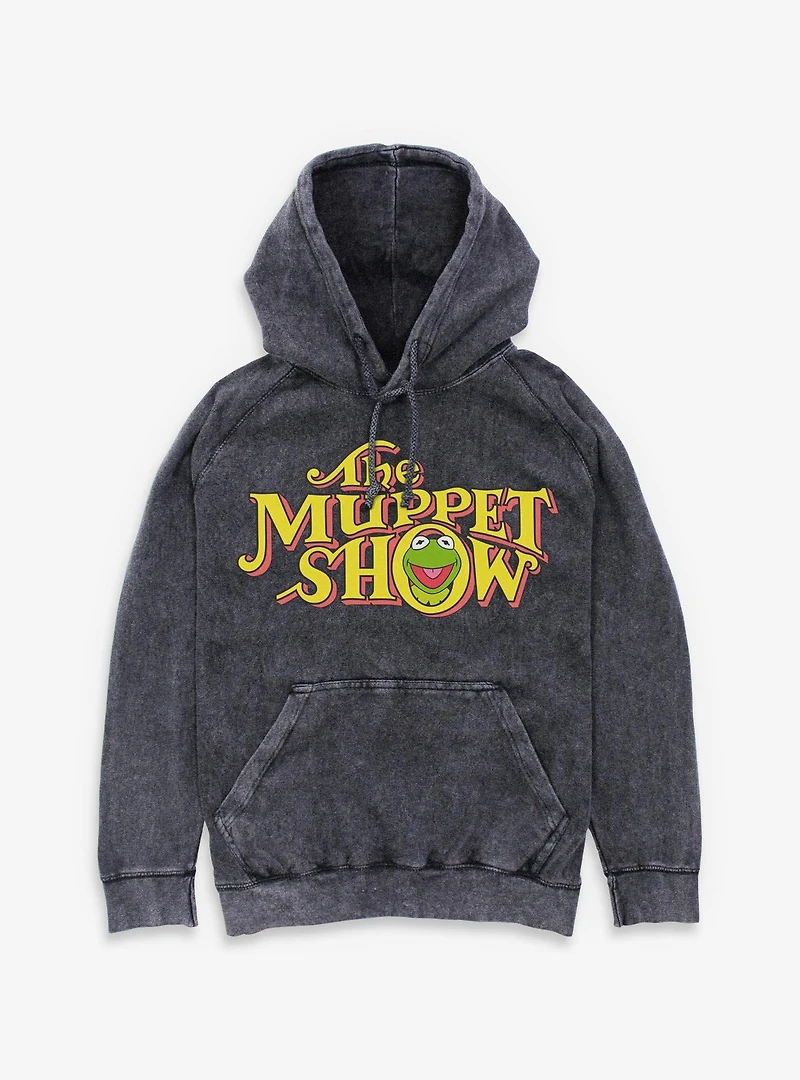 Disney The Muppet Show Simple Logo Mineral Wash Hoodie