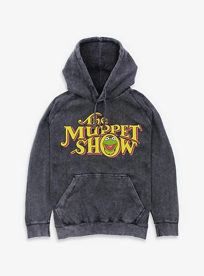 Disney The Muppet Show Simple Logo Mineral Wash Hoodie