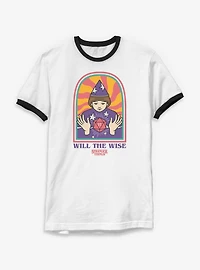 Stranger Things St Wise Will Ringer T-Shirt