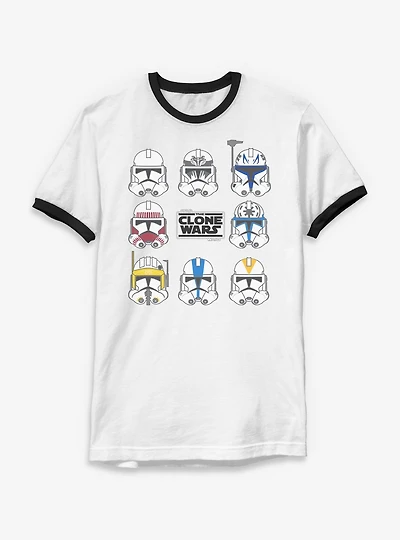 Disney Star Wars Clone 8 Ringer T-Shirt