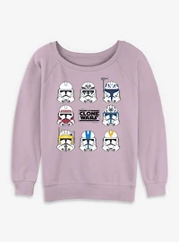 Disney Star Wars Clone 8 Womens Slouchy Sweatshirt