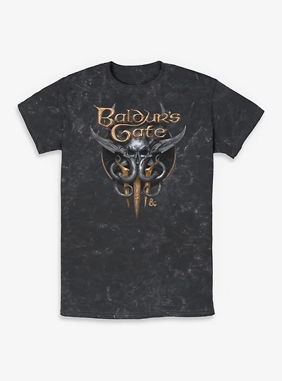 Dungeons & Dragons Logo Mineral Wash T-Shirt