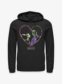 Universal Monsters Frankenstein & Bride Of Love Hoodie