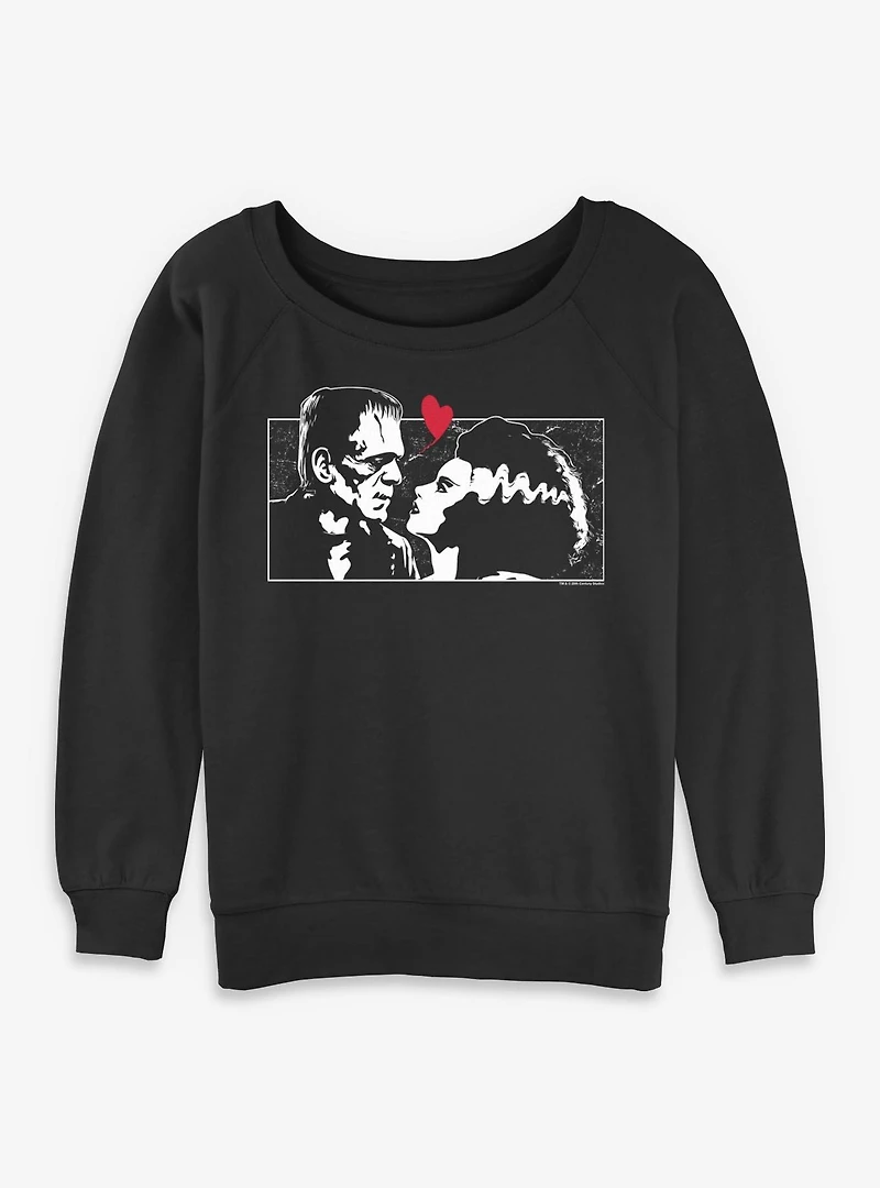 Universal Monsters Superlatives Womens Slouchy Sweatshirt