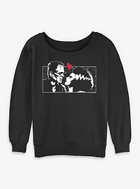 Universal Monsters Superlatives Womens Slouchy Sweatshirt