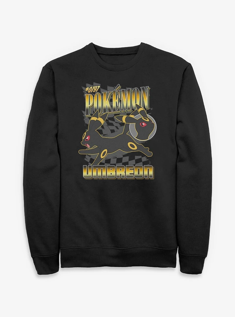 Pokemon Umbreon Check Sweatshirt