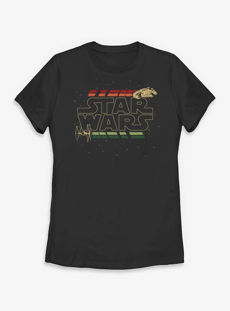 Disney Star Wars Retro Womens T-Shirt