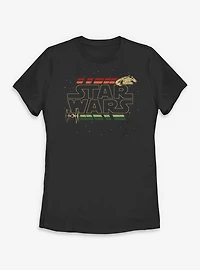 Disney Star Wars Retro Womens T-Shirt