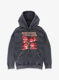 Dungeons & Dragons Dragon Cutes Mineral Wash Hoodie