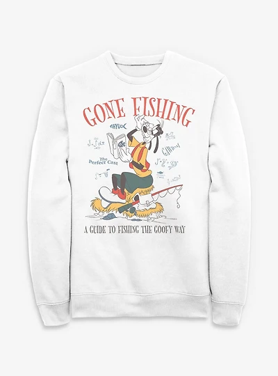 Disney Goofy Gone Fishing Sweatshirt