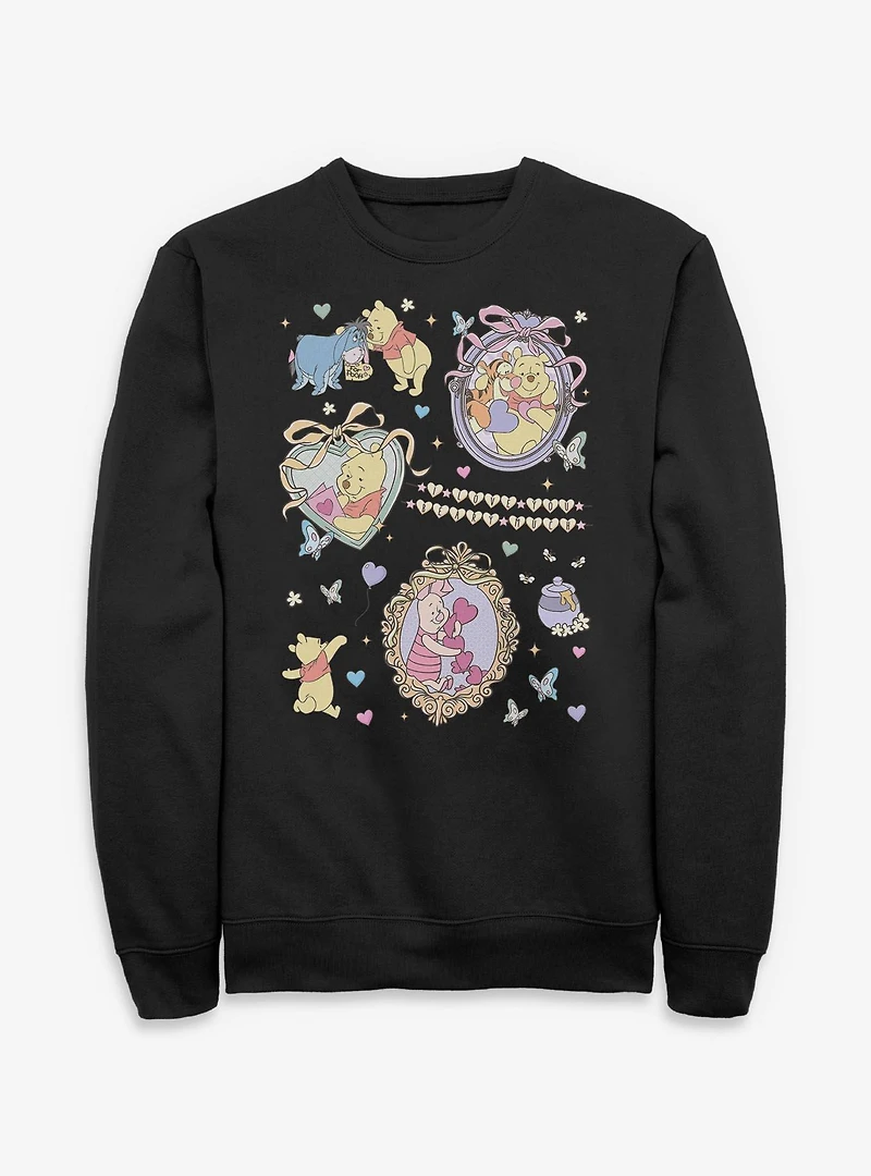 Disney Winnie The Pooh Friendship Collage Sweatshirt