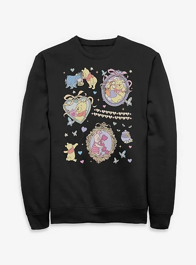 Disney Winnie The Pooh Friendship Collage Sweatshirt