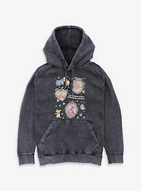 Disney Winnie The Pooh Friendship Collage Mineral Wash Hoodie