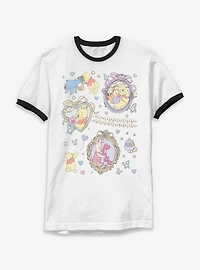 Disney Winnie The Pooh Friendship Collage Ringer T-Shirt