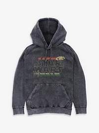Disney Star Wars Retro Mineral Wash Hoodie