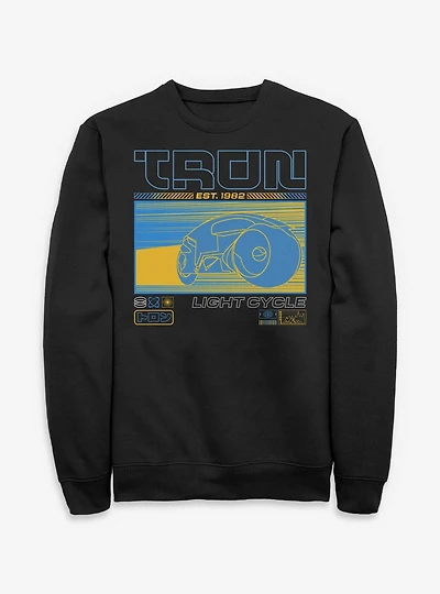 Tron Light Cycle Futuristic Sweatshirt