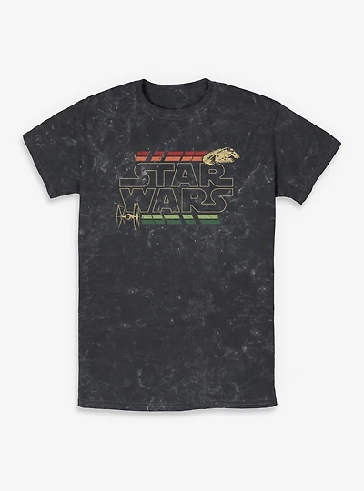 Disney Star Wars Retro Mineral Wash T-Shirt