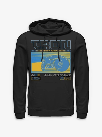 Tron Light Cycle Futuristic Hoodie