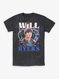 Stranger Things Willy Foreally Mineral Wash T-Shirt