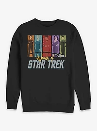 Star Trek Women Of Sweatshirt