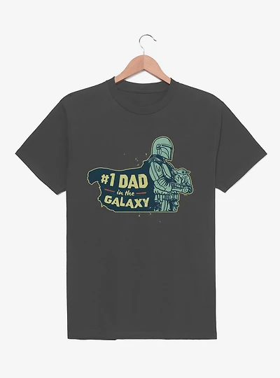 Star Wars The Mandalorian Number 1 Dad T-Shirt
