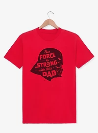 Star Wars Vader The Force With Dad T-Shirt