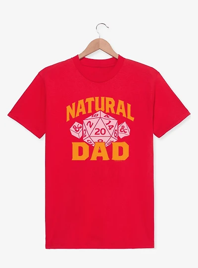 Dungeons & Dragons Natural Dad T-Shirt