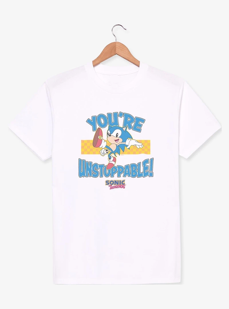 Sonic The Hedgehog Classic Unstoppable Dad T-Shirt