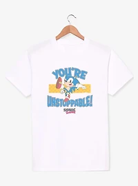 Sonic The Hedgehog Classic Unstoppable Dad T-Shirt