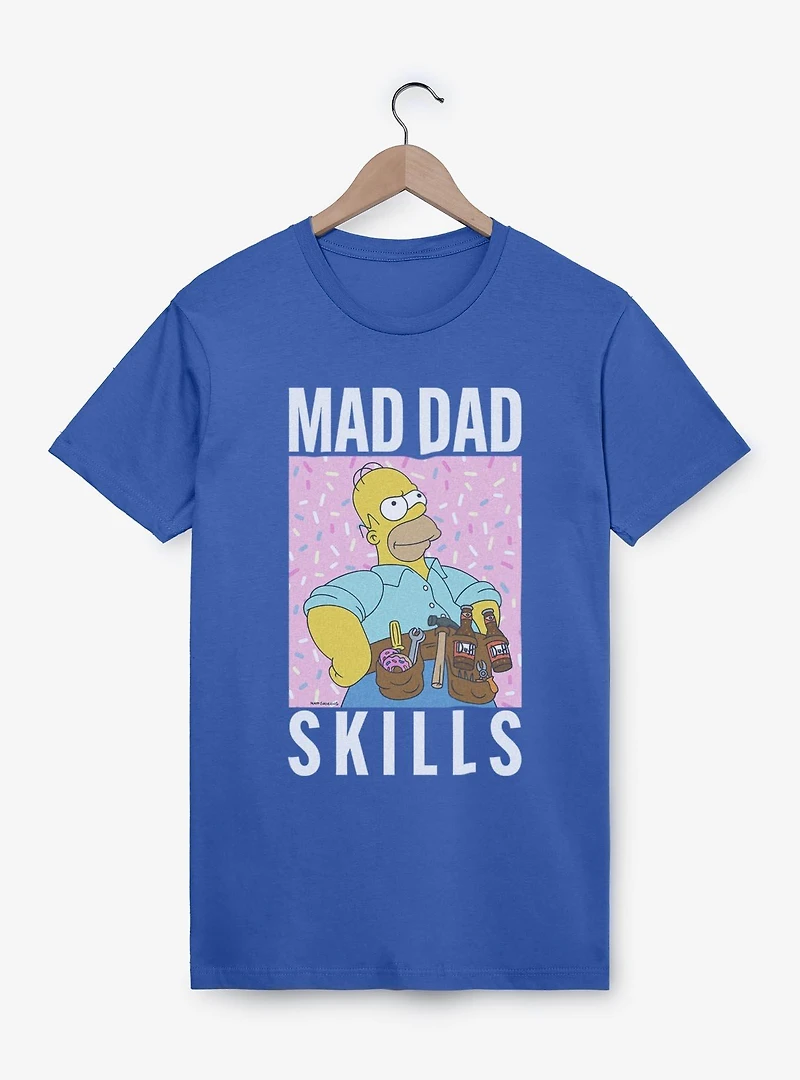 The Simpsons Homer Dad Skills T-Shirt