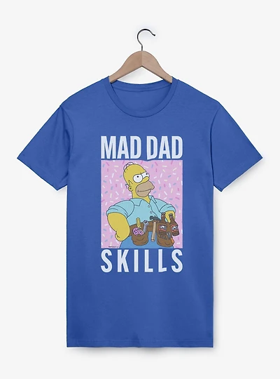 The Simpsons Homer Dad Skills T-Shirt
