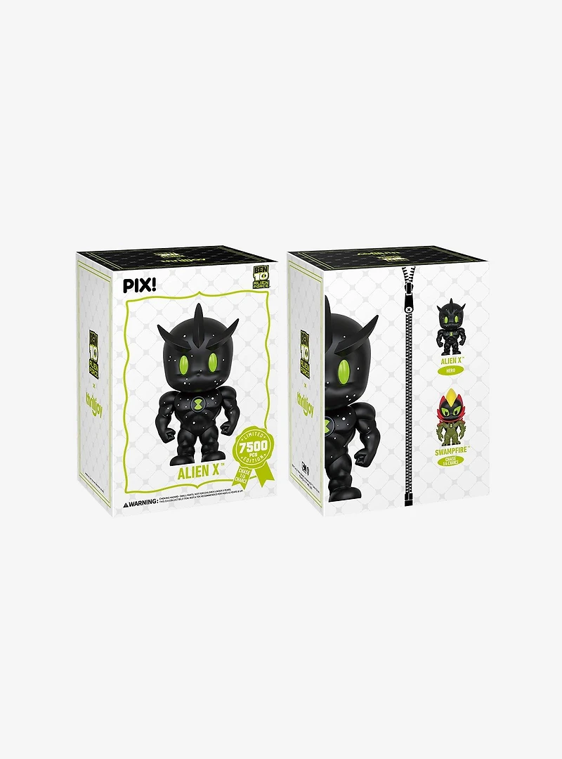 Thrilljoy Ben 10: Alien Force Pix! Alien X Collectible Figure
