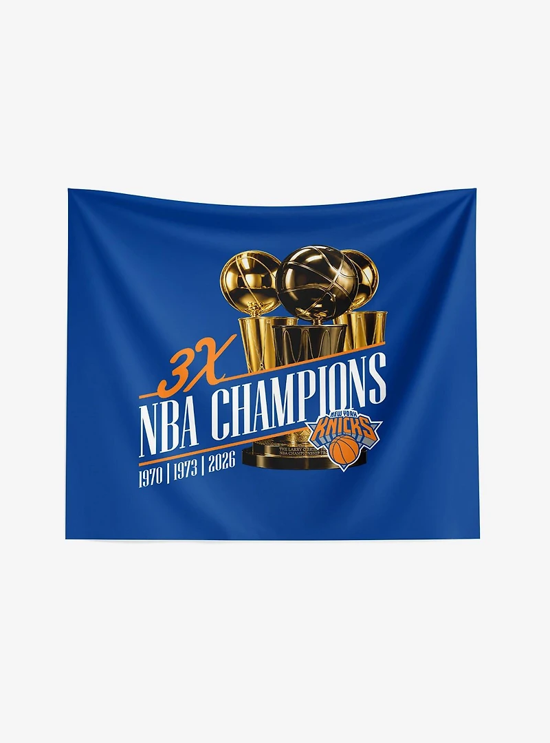 New York Knicks 2026 NBA Multi-Champs Reload Wall Hanging