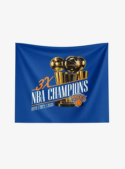 New York Knicks 2026 NBA Multi-Champs Reload Wall Hanging