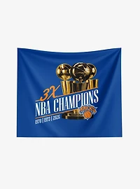 New York Knicks 2026 NBA Multi-Champs Reload Wall Hanging
