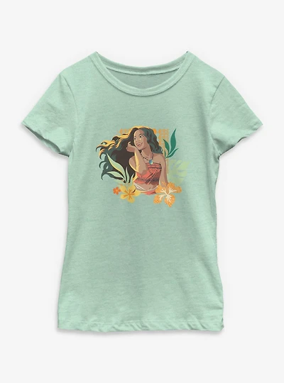 Disney Moana Live Action Happy Youth Girls T-Shirt
