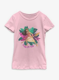 Disney Moana Live Action Born For This Youth Girls T-Shirt