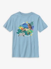 Disney Moana Live Action Go With The Flow Youth T-Shirt