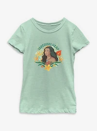 Disney Moana Live Action Motunui Hero Youth Girls T-Shirt