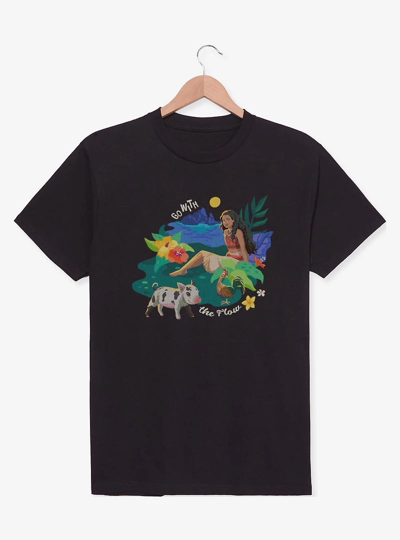 Disney Moana Live Action Go With The Flow T-Shirt