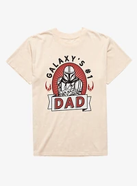 Star Wars The Mandalorian Galaxy's Dad Mineral Wash T-Shirt