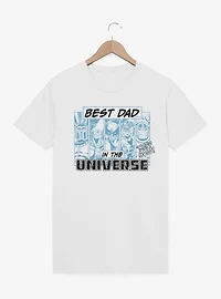 Marvel Comics Retro Best Dad Nuff Said Comic Panels T-Shirt