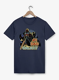 Star Wars Number 1 Dad Vader Color Pop T-Shirt