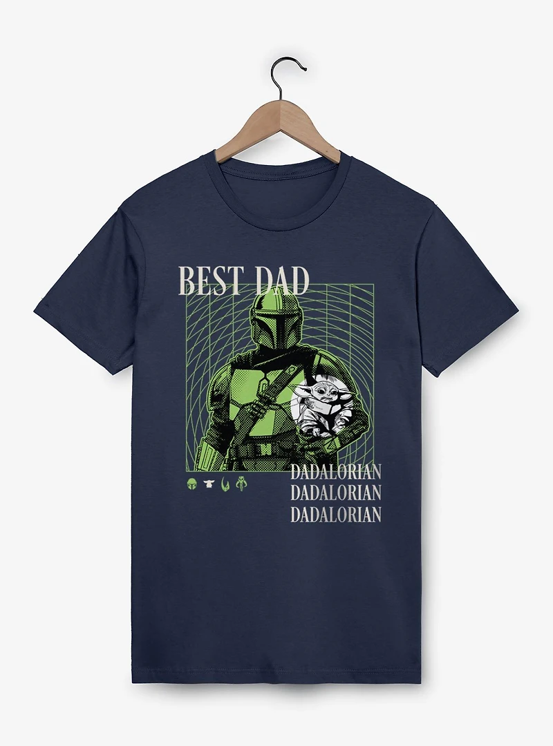 Star Wars The Mandalorian Best Dadalorian Radar Lock On T-Shirt